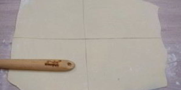 хачапури из бездрожжевого слоеного теста