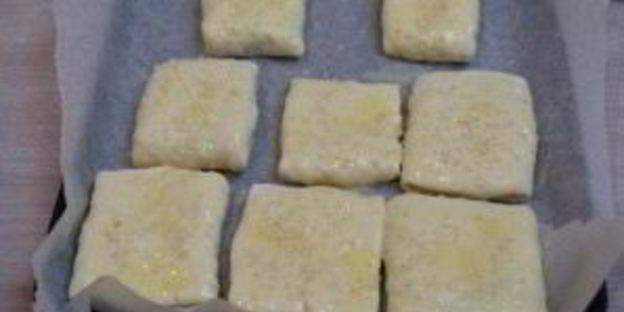 хачапури из бездрожжевого слоеного теста