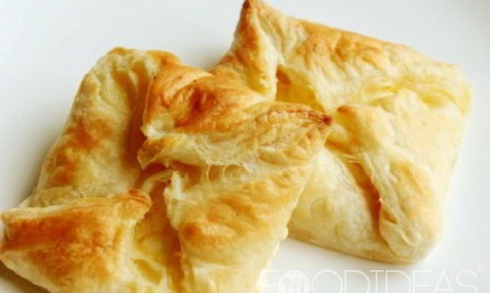 Рецепт хачапури из слоеного теста