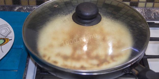 хачапури на кефире на сковороде