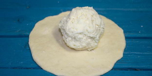 хачапури на кефире на сковороде