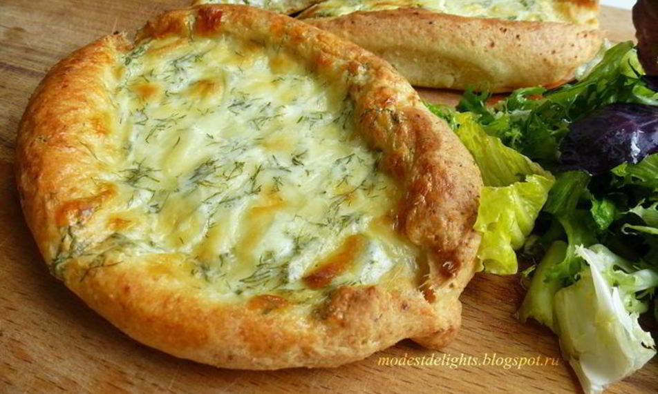 Рецепт хачапури на творожном тесте