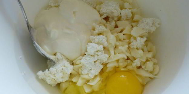 хачапури на творожном тесте