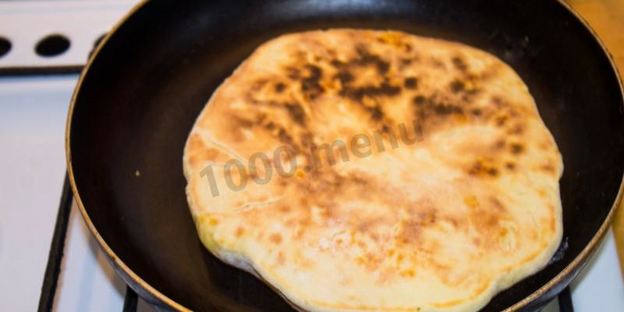 хачапури по тбилисски за 5 минут на сковороде