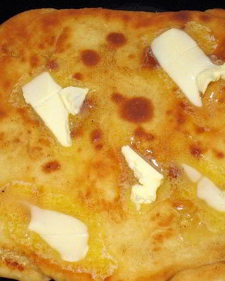 Хачапури с сыром на сковороде