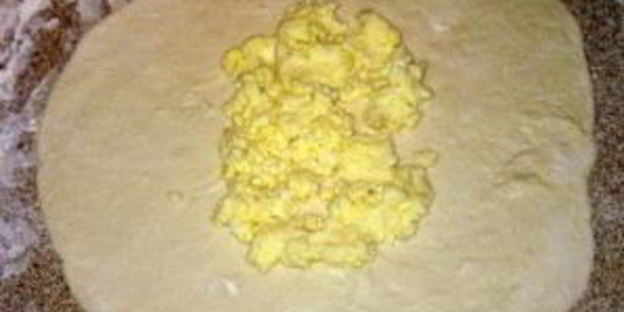 хачапури с сыром на сковороде