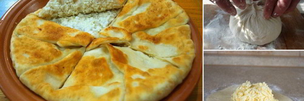 Хачапури с творогом