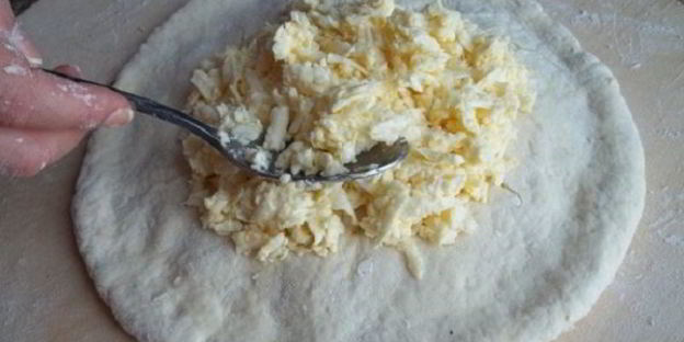 хачапури с творогом