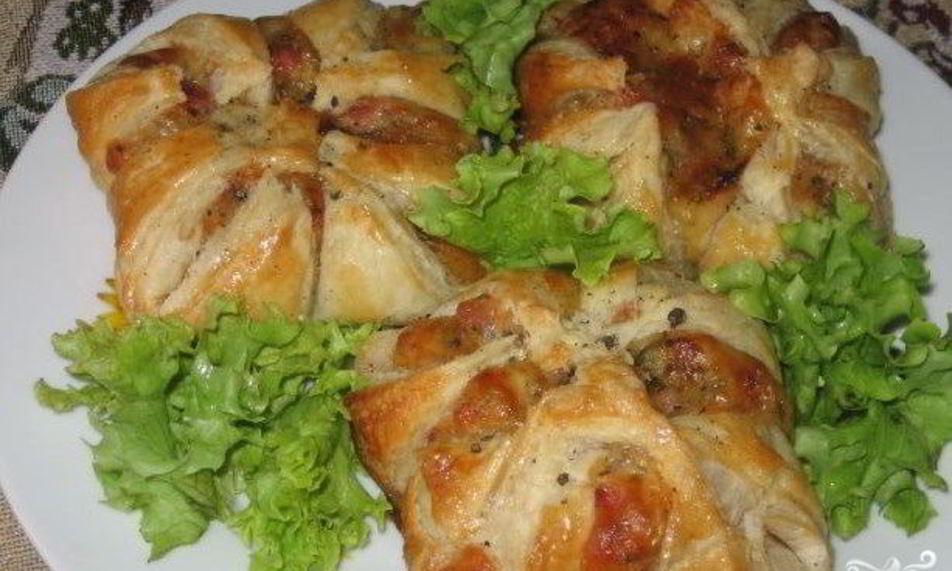 Рецепт хачапури с ветчиной и сыром