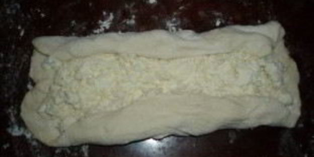 хачапури с яйцом и сыром