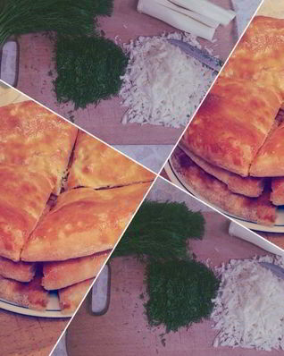 Хачапури с зеленью