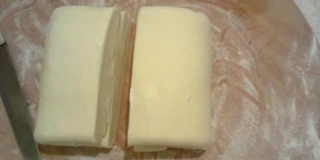 хачапури слоеные