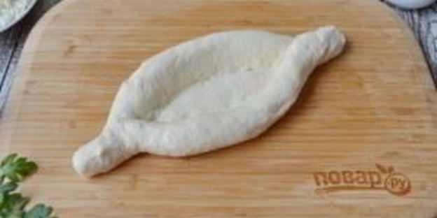 классический хачапури по-аджарски