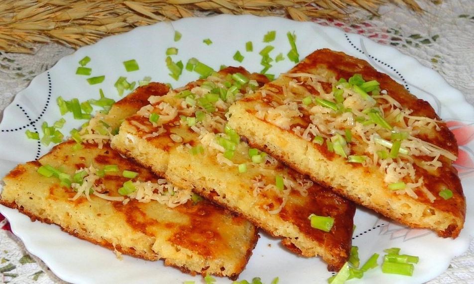 Рецепт ленивого хачапури на сковороде