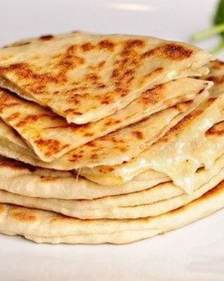 Мгновенный хачапури на сковороде