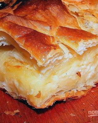 Простой хачапури с сыром в духовке