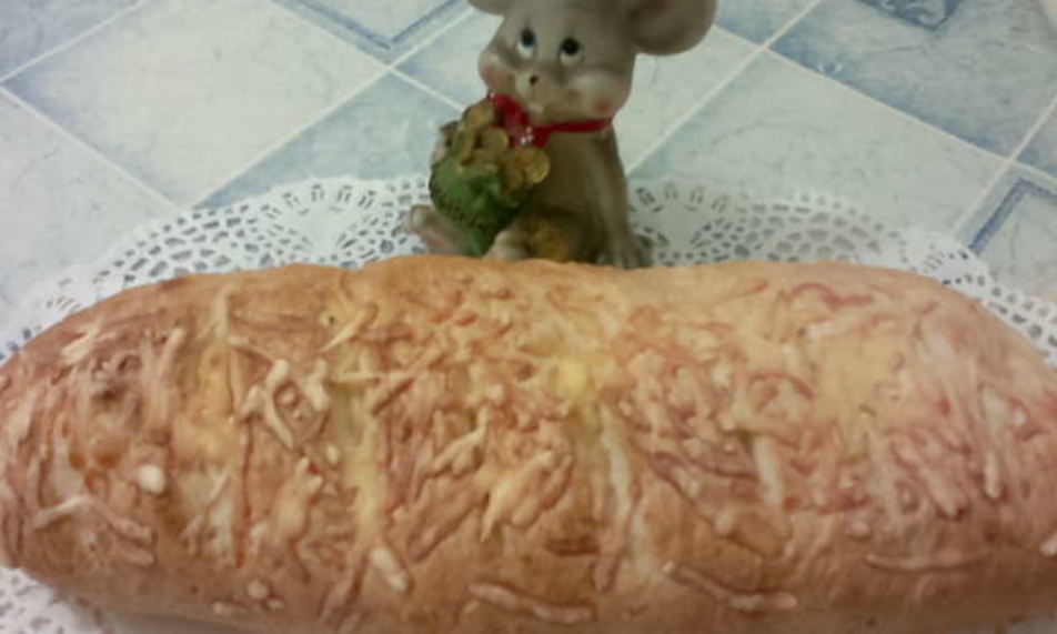 Рецепт батона с сыром