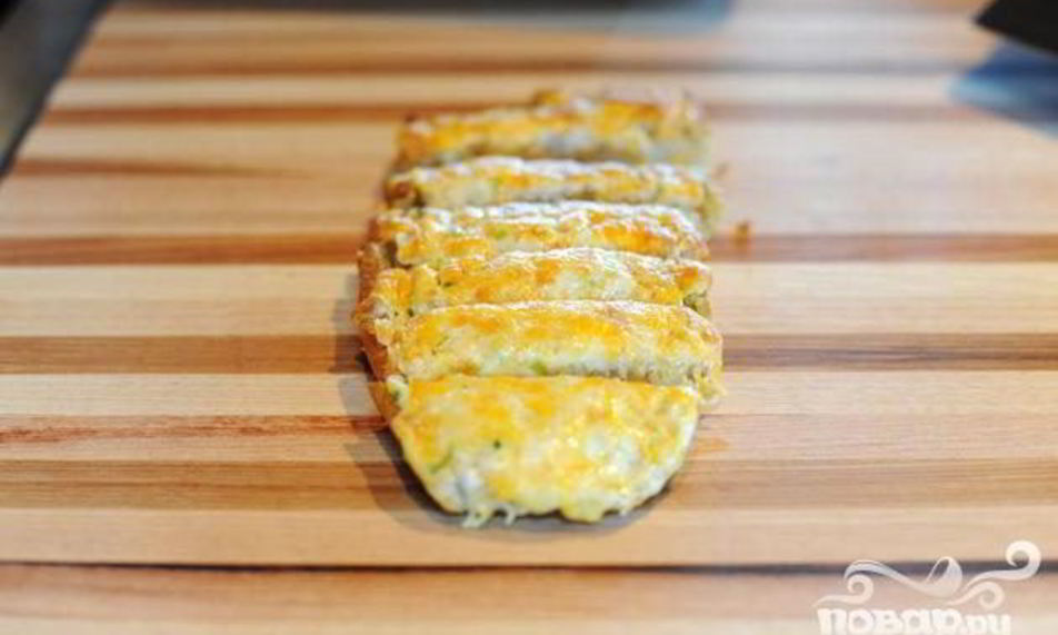 Рецепт чесночно-сырного хлеб