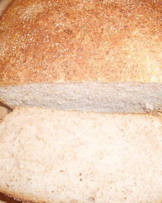 Домашний хлеб с цельнозерновой мукой