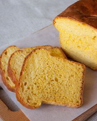 Дрожжевой тыквенный хлеб