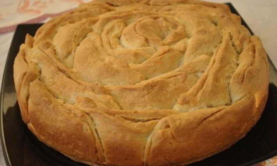 Рецепт хлеба розы с сырома и укропома