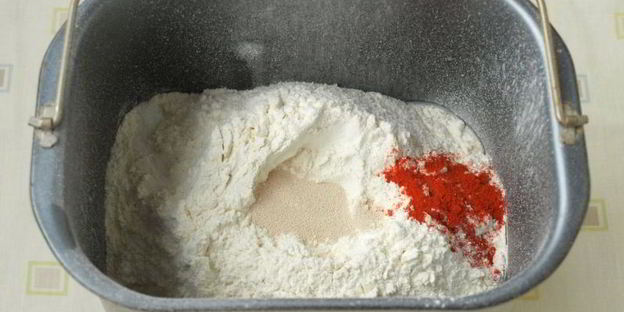 хлеб с гороховыми хлопьями в хлебопечке