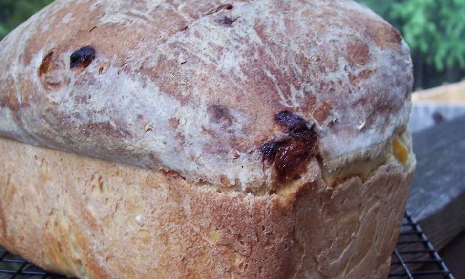 Рецепт хлеба с курагой и геркулесом