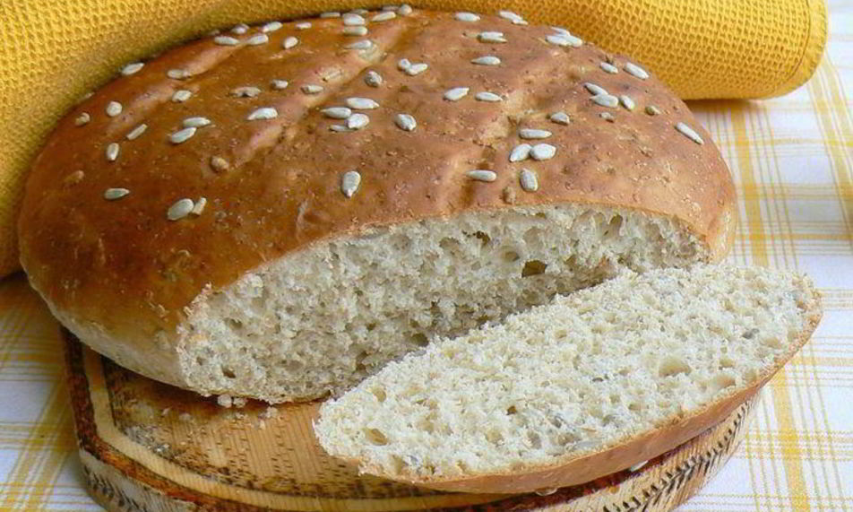 Рецепт хлеба с мультизлаковыми хлопьями, отрубями и семечками