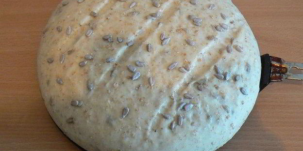 хлеб с мультизлаковыми хлопьями, отрубями и семечками