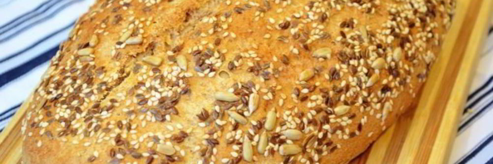 Хлеб с семечками