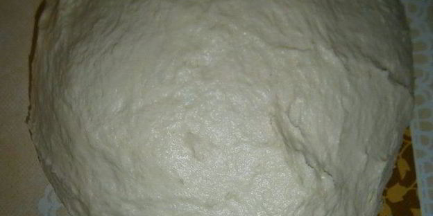 хлеб с семолиной на картофельном отваре