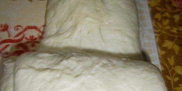 хлеб с семолиной на картофельном отваре