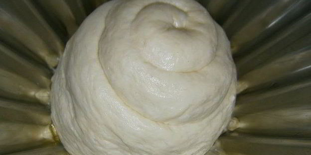 хлеб с семолиной на картофельном отваре