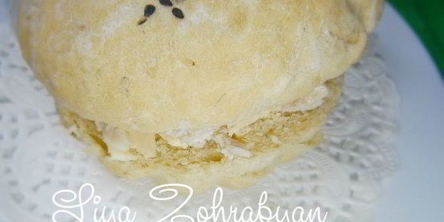 хлеб с семолиной на картофельном отваре