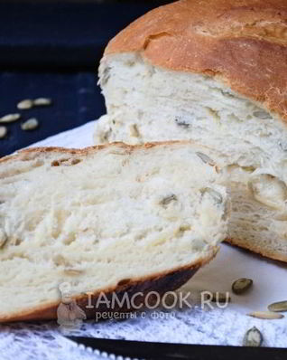 Хлеб с тыквенными семечками