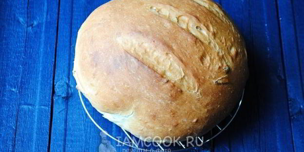 хлеб с тыквенными семечками