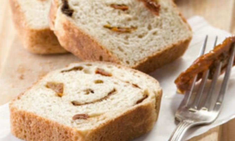 Рецепт хлеба с вялеными помидорами и белыми грибами