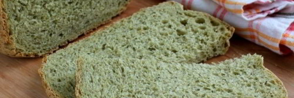 Хлеб со шпинатом