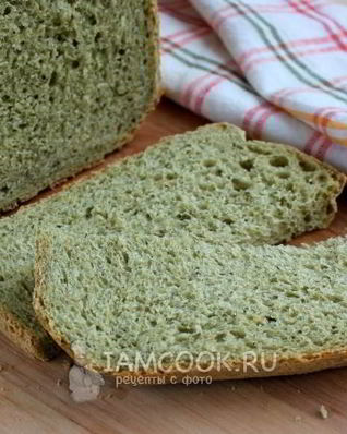 Хлеб со шпинатом