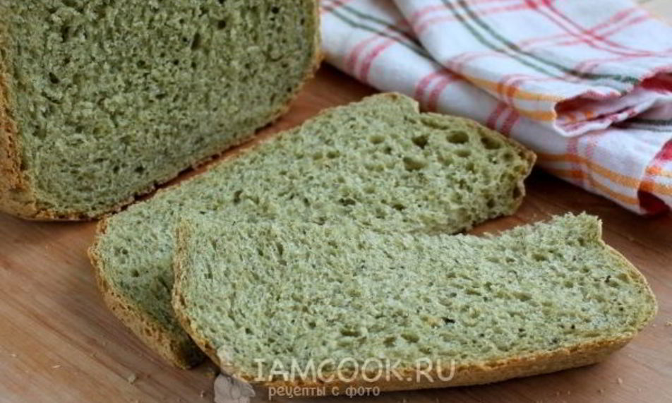 Рецепт хлеба со шпинатом