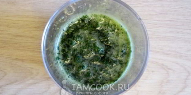 хлеб со шпинатом