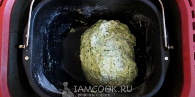 хлеб со шпинатом