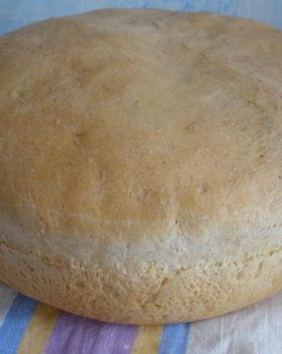 Хлеб со смальцем и луком