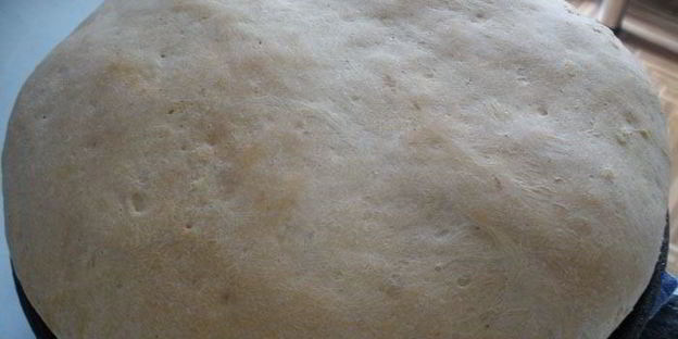 хлеб со смальцем и луком