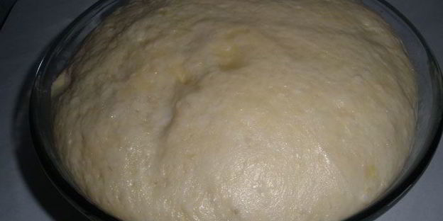 хлеб со смальцем и луком