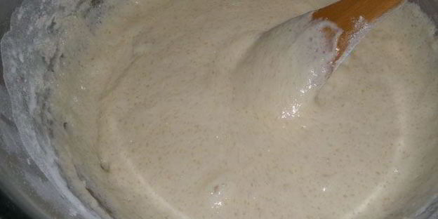 хлеб со смальцем и луком