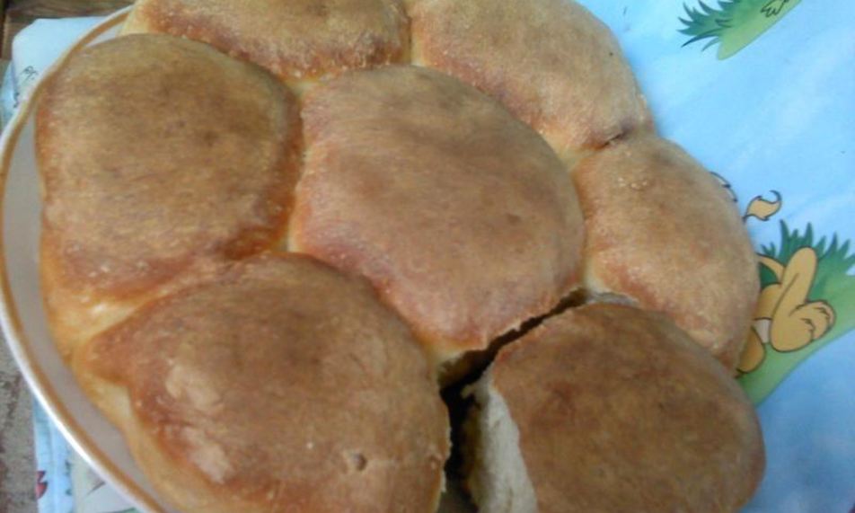 Рецепт круглого хлеба