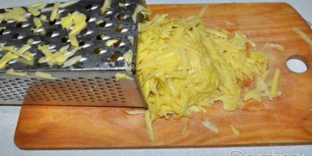 мясной хлеб с картофелем