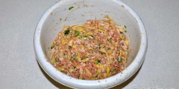 мясной хлеб с картофелем