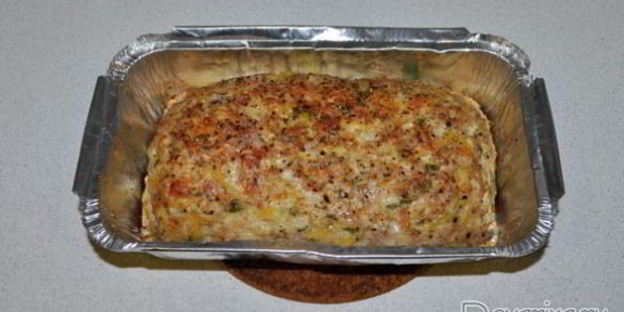 мясной хлеб с картофелем